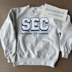 90s Sec Block Retro Crewneck Sweatshirt, NCAA Southeastern Conference SEC Shirt